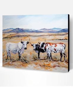 Nguni Herd Paint By Number