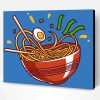 Noodles Bowl Paint By Number