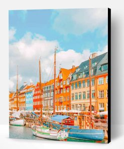 Nyhavn Denmark Paint By Number