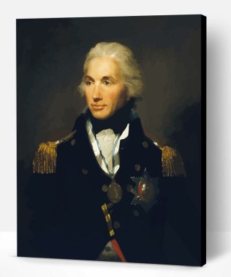 Old Horatio Nelson Paint By Number