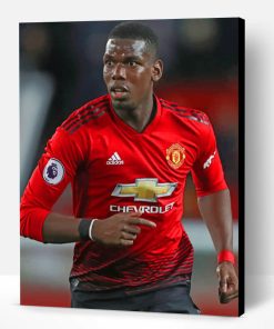 Paul Pogba Player Paint By Number
