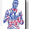 Philadelphia 76ers Art Player Paint By Number