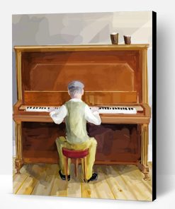 Piano Player Paint By Number