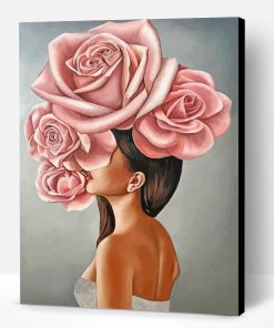 Roses Lady Paint By Number