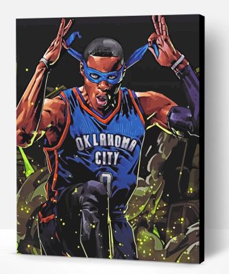 Player Russell Westbrook Paint By Number