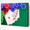 Poker Card Game Paint By Number