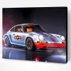 Porsche Car Racing Paint By Number