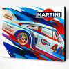 Porsche Martini Car Art Paint By Number
