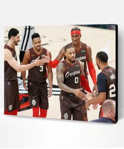Portland Trail Blazers Paint By Number
