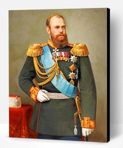 Portrait Of Alexander III Paint By Number