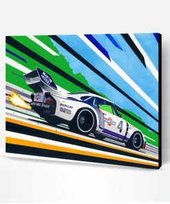 Race Car Paint By Number