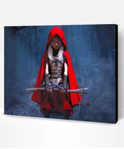 Red Riding Hood Paint By Number
