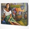 Retrato De Mujer Diego Rivera Paint By Number