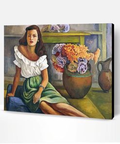 Retrato De Mujer Diego Rivera Paint By Number
