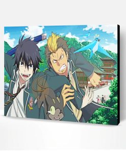 Rin Okumura And Suguro Paint By Number