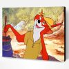 Robin Hood Fox Paint By Number