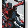 Robocop Illustration Poster Paint By Number