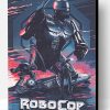 Robocop Illustration Paint By Number