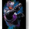 Robocop Movie Paint By Number