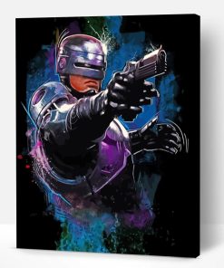 Robocop Movie Paint By Number