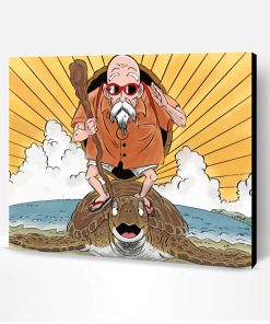 Roshi Dragon Ball Z Paint By Number