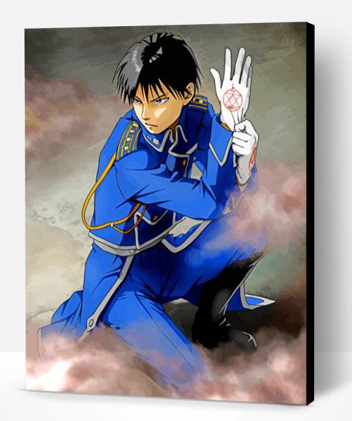 Roy Mustang Paint By Number