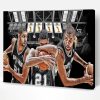 San Antonio Sprus Tim Duncan Paint By Number