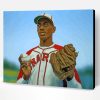 Satchel Paige Baseball Player Paint By Number