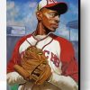 Satchel Paige Baseball Paint By Number