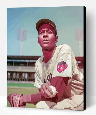 Satchel Paige Player Paint By Number