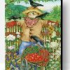 Scarecrow And Crows Paint By Number