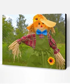 Scarecrow Girl Paint By Number