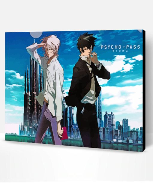 Shinya Kogami And Shougo Makishima Paint By Number