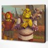Shrek And Fiona Poster Paint By Number
