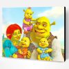 Shrek And His Family Paint By Number