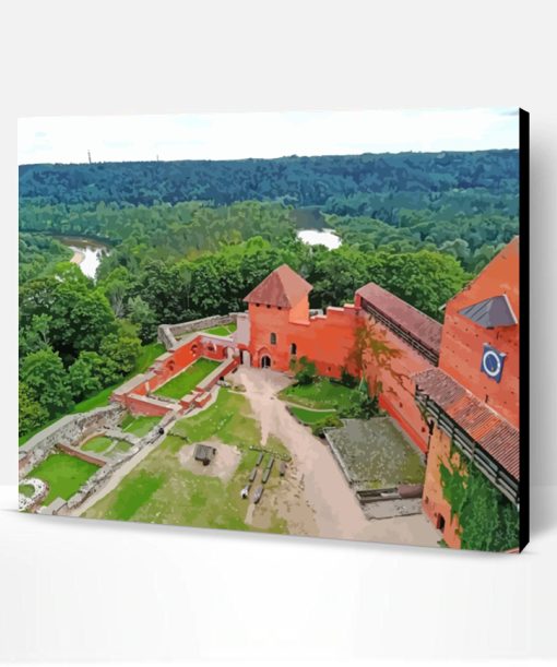 Sigulda Latvia Paint By Number