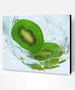Sliced Kiwi Paint By Number