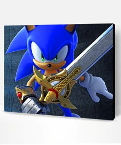 Sonic And The Black Knight Paint By Number