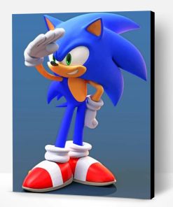 Sonic Hedgehog Paint By Number