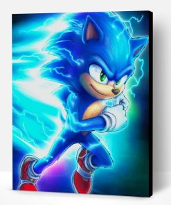 Sonic The Hedgehog Paint By Number