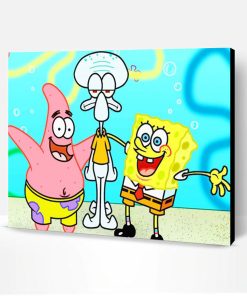 SpongeBob Characters Paint By Number