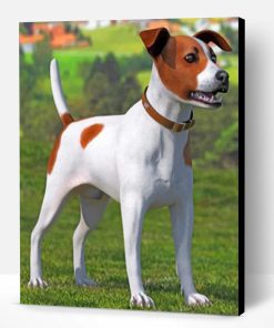 Spotted Jack Russell Terrier Paint By Number