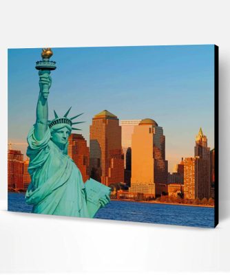 Statue Of Liberty In New York Paint By Number