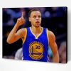 Stephen Curry Golden State Warriors Paint By Number