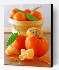 Sweet Mandarine Fruit Paint By Number