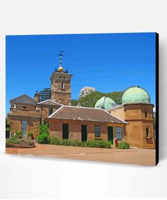 Sydney Observatory Paint By Number