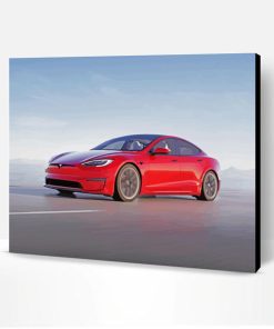 Tesla Car Paint By Number