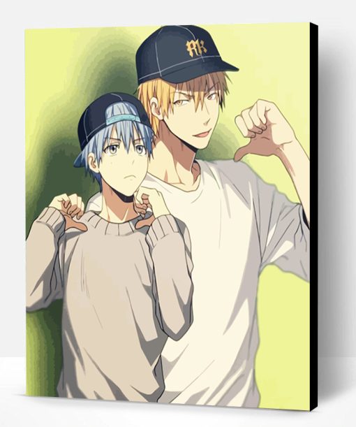 Tetsuya Kuroko And Ryota Kise Paint By Number