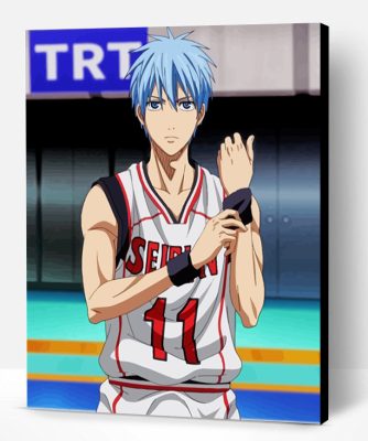 Tetsuya Kuroko Basketball Player Paint By Number