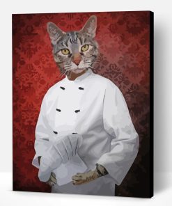 The Chef Cat Paint By Number